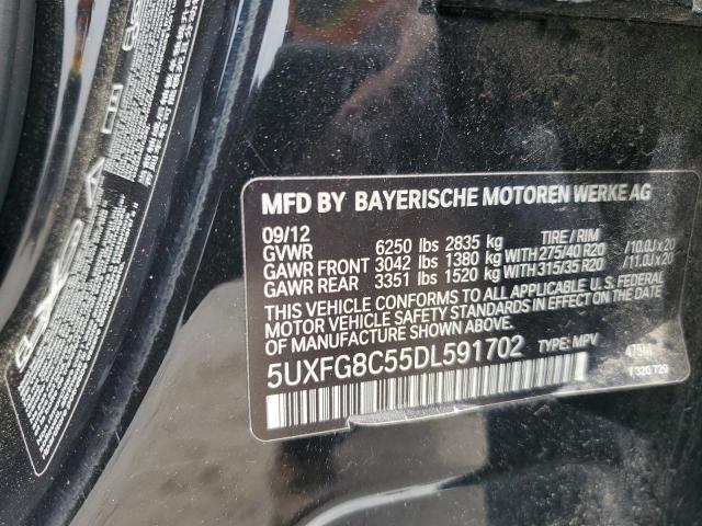 Photo 14 from auction – 2013 BMW X6 XDRIVE5 with VIN 5UXFG8C55DL591702