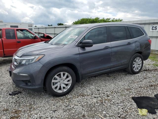 HONDA PILOT LX 2019 with VIN 5FNYF5H19KB028217 - Photo from auction