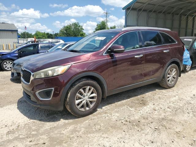 KIA SORENTO LX 2016 with VIN 5XYPG4A37GG183797 - Photo from auction