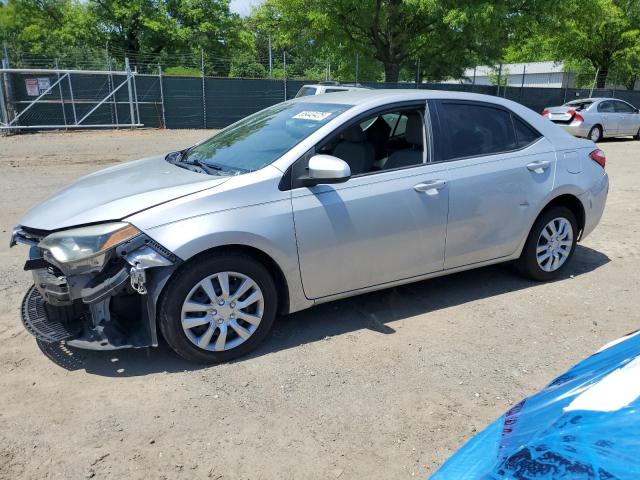 TOYOTA COROLLA L 2015 with VIN 2T1BURHE2FC471499 - Photo from auction