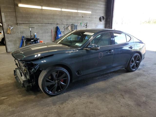GENESIS G70 BASE 2022 with VIN KMTG54TE4NU085568 - Photo from auction