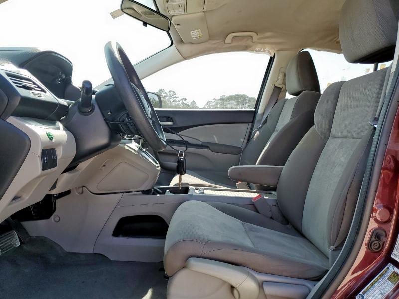 Photo 7 from auction – 2014 HONDA CR-V LX with VIN 5J6RM3H38EL007628
