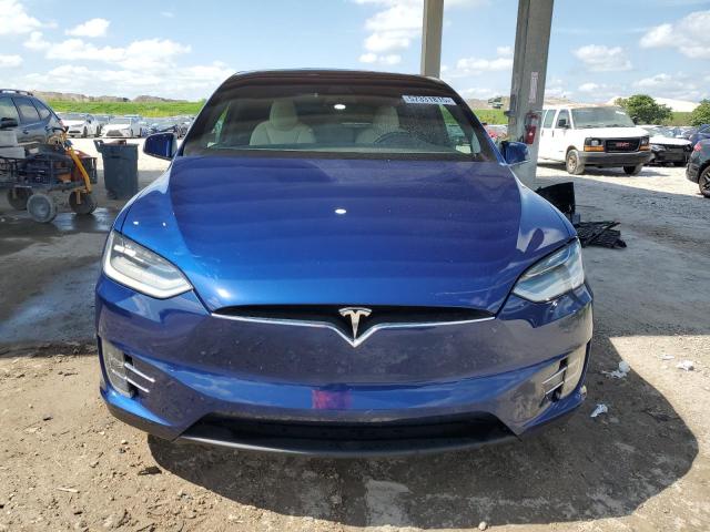 Photo 5 from auction – 2020 TESLA MODEL X with VIN 5YJXCAE24LF266472