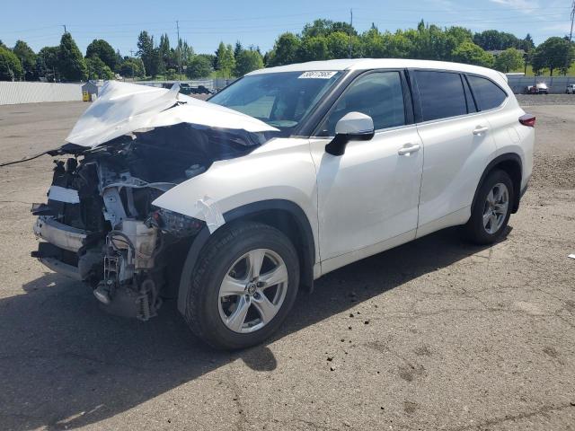 TOYOTA HIGHLANDER 2020 with VIN 5TDBZRBH5LS038198 - Photo from auction