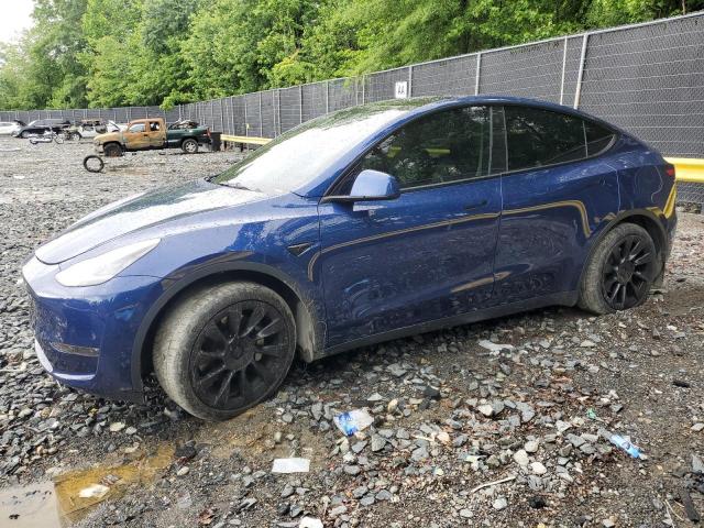 TESLA MODEL Y 2022 with VIN 7SAYGDEE4NF315910 - Photo from auction
