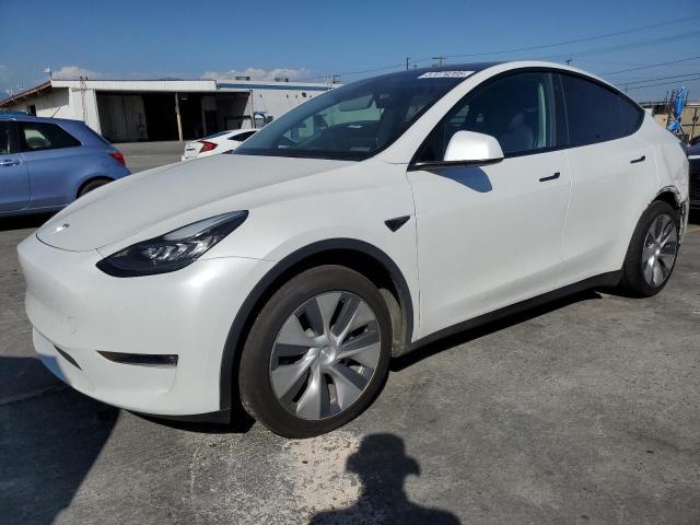 TESLA MODEL Y 2023 with VIN 7SAYGAEE1PF602185 - Photo from auction