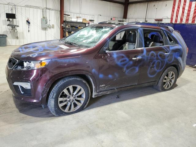 KIA SORENTO SX 2012 with VIN 5XYKWDA25CG284626 - Photo from auction