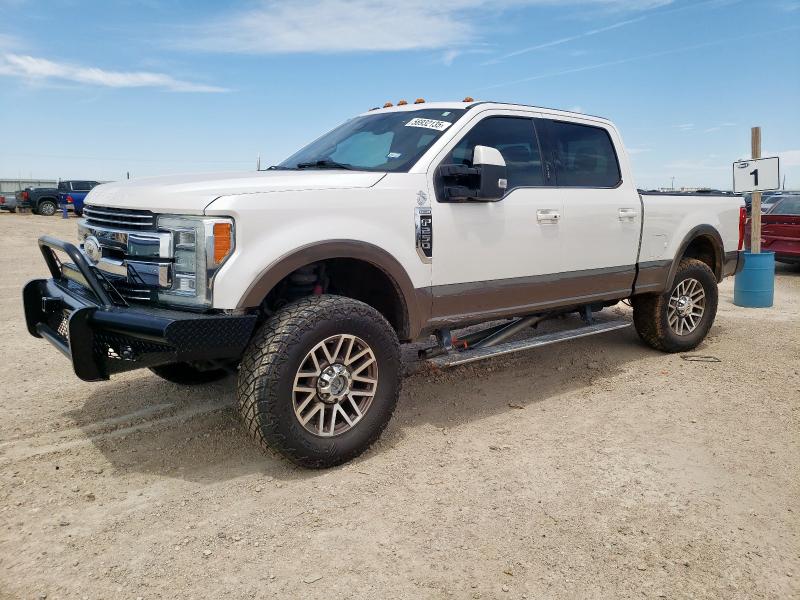 FORD F250 SUPER 2017 with VIN 1FT7W2BT1HEB47068 - Photo from auction