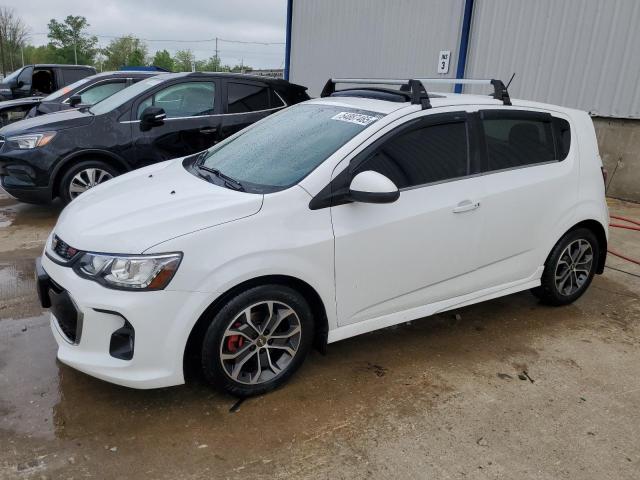CHEVROLET SONIC LT 2017 with VIN 1G1JD6SB9H4139521 - Photo from auction