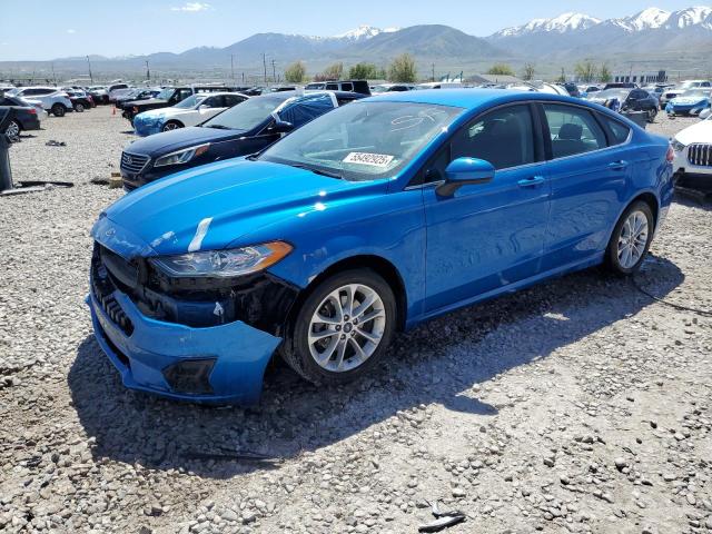 FORD FUSION SE 2019 with VIN 3FA6P0HD7KR196119 - Photo from auction