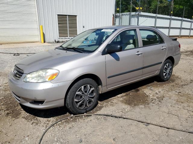 TOYOTA COROLLA CE 2003 with VIN 2T1BR32E23C080341 - Photo from auction