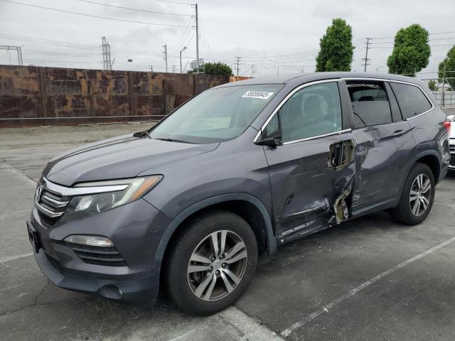 HONDA PILOT EX 2018 with VIN 5FNYF5H31JB019611 - Photo from auction