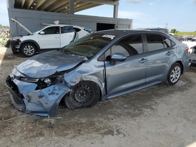 TOYOTA COROLLA LE 2022 with VIN JTDEPMAE9NJ201979 - Photo from auction