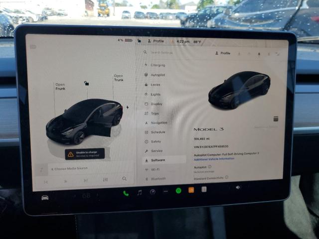 Photo 9 from auction – 2023 TESLA MODEL 3 with VIN 5YJ3E1EA7PF459530