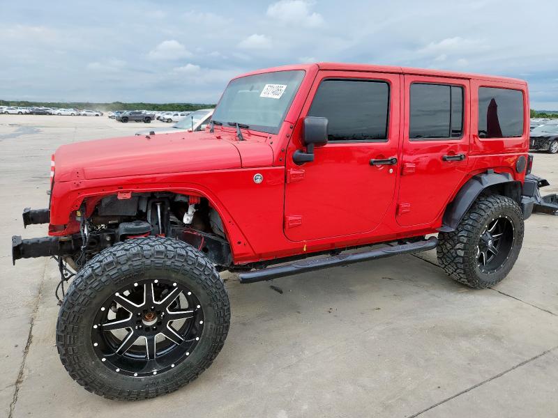 JEEP WRANGLER U 2016 with VIN 1C4BJWDG8GL146980 - Photo from auction