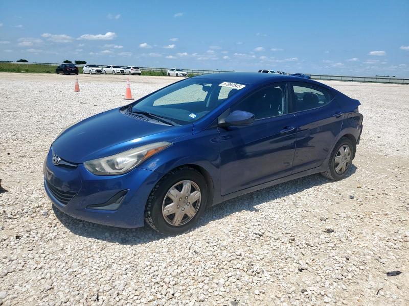 HYUNDAI ELANTRA SE 2016 with VIN 5NPDH4AE1GH663358 - Photo from auction