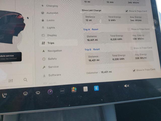 Photo 9 from auction – 2023 TESLA MODEL Y with VIN 7SAYGAEE7PF859030