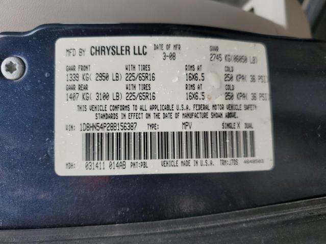 Photo 14 from auction – 2008 DODGE GRAND CARA with VIN 1D8HN54P28B156387