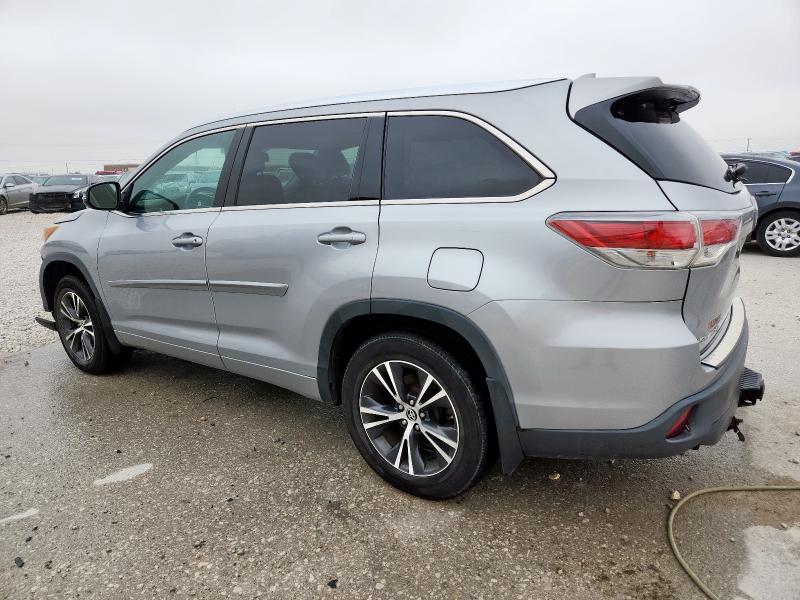 Photo 2 from auction – 2016 TOYOTA HIGHLANDER with VIN 5TDJKRFH0GS237353