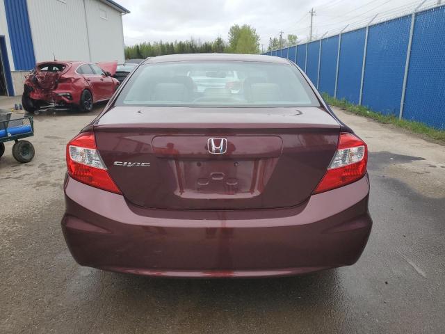 Photo 6 from auction – 2012 HONDA CIVIC LX with VIN 2HGFB2F44CH063193
