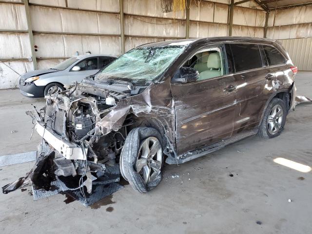 TOYOTA HIGHLANDER 2017 with VIN 5TDYZRFH4HS224066 - Photo from auction