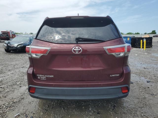 Photo 6 from auction – 2015 TOYOTA HIGHLANDER with VIN 5TDYKRFH8FS040038