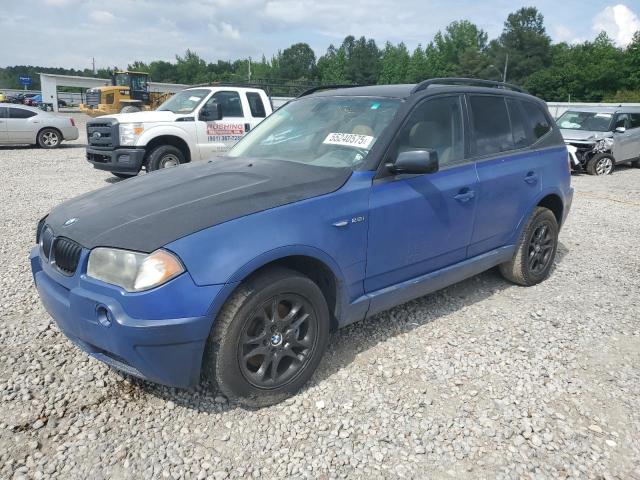 BMW X3 2.5I 2004 with VIN WBXPA73434WC36704 - Photo from auction