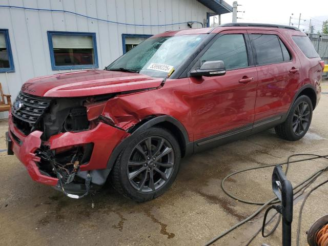 FORD EXPLORER X 2017 with VIN 1FM5K8D81HGC53275 - Photo from auction