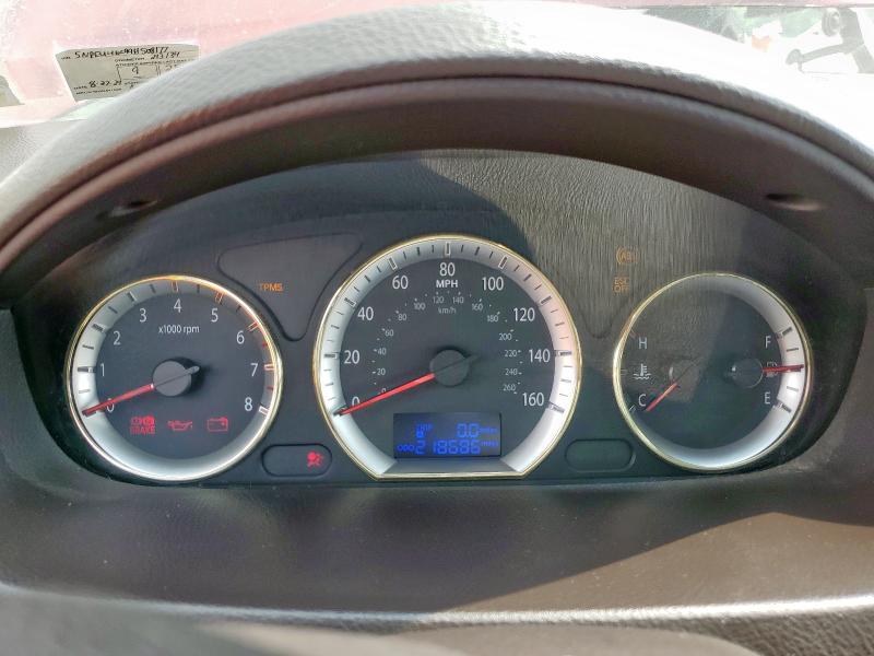 Photo 9 from auction – 2009 HYUNDAI SONATA SE with VIN 5NPEU46C99H508177