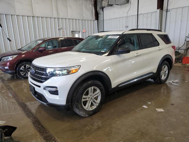 FORD EXPLORER X 2021 with VIN 1FMSK8DH3MGA80856 - Photo from auction