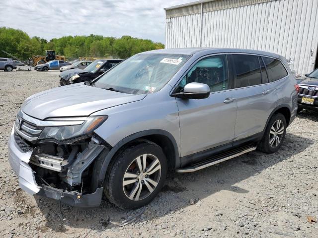 HONDA PILOT EX 2016 with VIN 5FNYF5H31GB029161 - Photo from auction