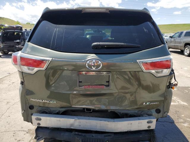 Photo 6 from auction – 2015 TOYOTA HIGHLANDER with VIN 5TDBKRFH8FS146575