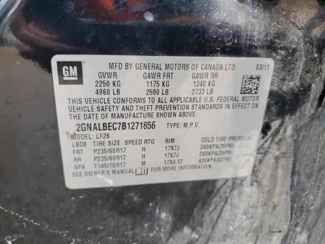 Photo 14 from auction – 2011 CHEVROLET EQUINOX LS with VIN 2GNALBEC7B1271856