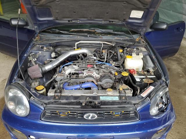 Photo 11 from auction – 2002 SUBARU IMPREZA TS with VIN JF1GG65502G809645