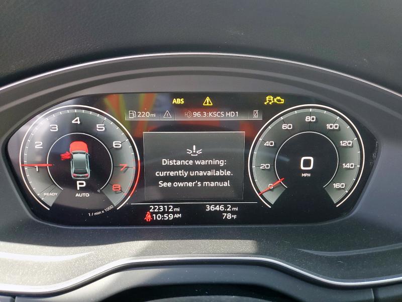 Photo 9 from auction – 2023 AUDI Q5 PREMIUM with VIN WA1EAAFY1P2029604