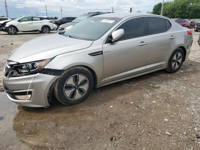 KIA OPTIMA HYB 2013 with VIN KNAGM4AD1D5040380 - Photo from auction