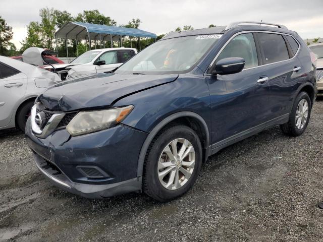 NISSAN ROGUE S 2015 with VIN KNMAT2MT1FP574943 - Photo from auction
