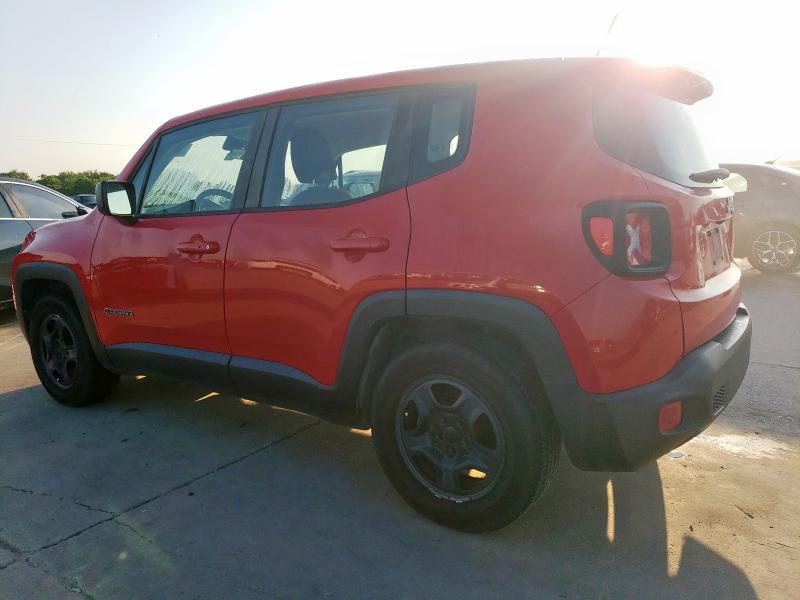 Photo 2 from auction – 2016 JEEP RENEGADE S with VIN ZACCJAAT5GPD04583