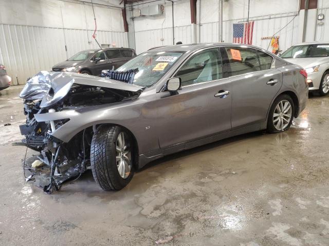 INFINITI Q50 BASE 2014 with VIN JN1BV7AR3EM701277 - Photo from auction