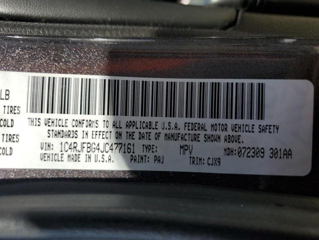 Photo 14 from auction – 2018 JEEP GRAND CHER with VIN 1C4RJFBG4JC477161