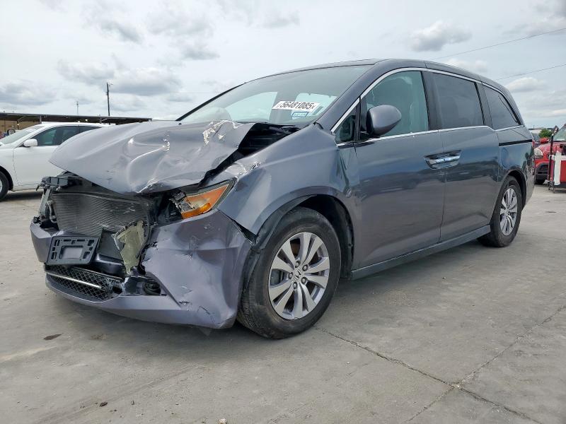 HONDA ODYSSEY EX 2016 with VIN 5FNRL5H64GB002897 - Photo from auction