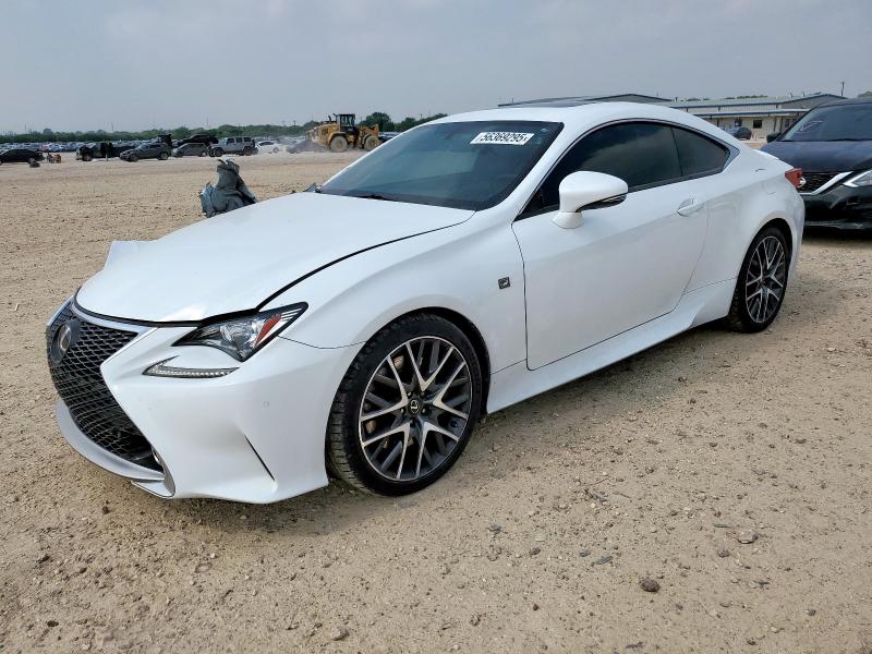 LEXUS RC 350 2015 with VIN JTHHE5BC8F5002355 - Photo from auction