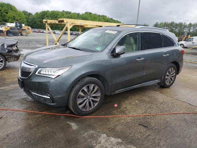 ACURA MDX TECHNO 2014 with VIN 5FRYD4H66EB048035 - Photo from auction