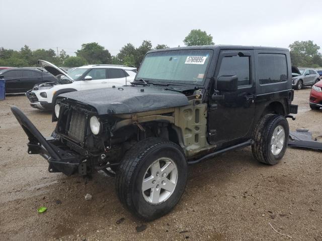 JEEP WRANGLER X 2008 with VIN 1J8FA24168L646281 - Photo from auction