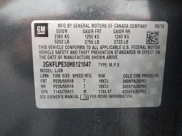 Zdjęcie 14 z aukcji – 2017 GMC TERRAIN SL z VIN 2GKFLPE30H6121647
