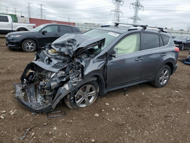TOYOTA RAV4 XLE 2015 with VIN JTMRFREV0FD168186 - Photo from auction