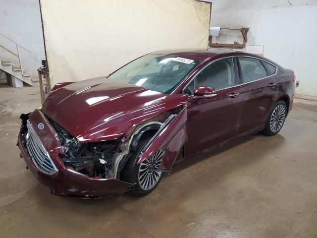FORD FUSION SE 2017 with VIN 3FA6P0HD1HR178515 - Photo from auction