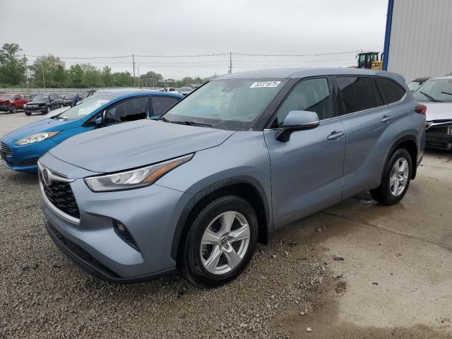 TOYOTA HIGHLANDER 2020 with VIN 5TDBZRBH7LS016753 - Photo from auction