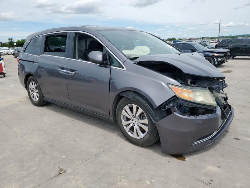 Photo 4 from auction – 2016 HONDA ODYSSEY EX with VIN 5FNRL5H64GB002897