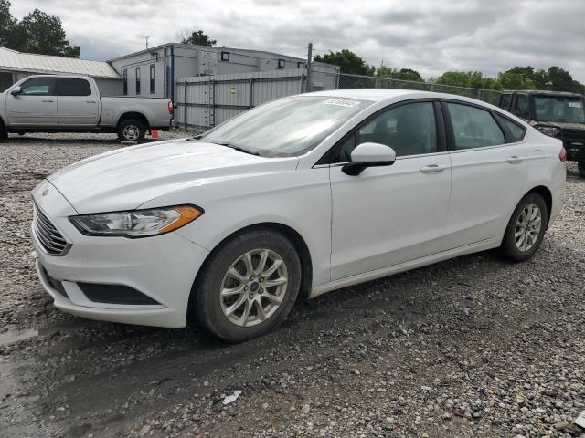 FORD FUSION S 2018 with VIN 3FA6P0G72JR193560 - Photo from auction